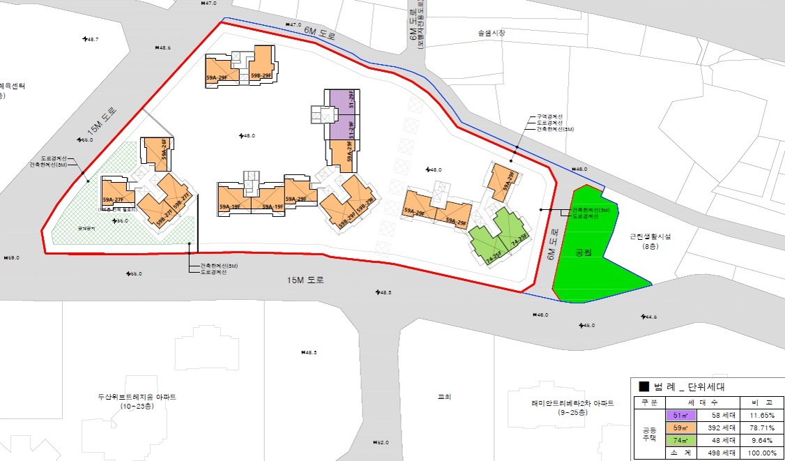 단지배치도 이미지(추후 교체)