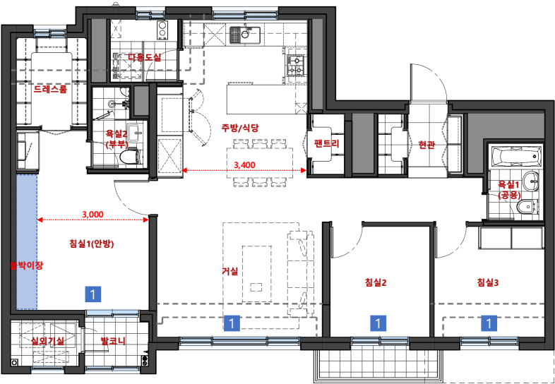 84타입 아이소(추후 교체)